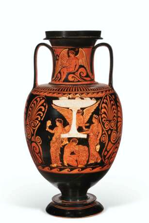 AN ILLYRIAN RED-FIGURED AMPHORA - Foto 1