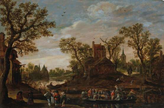 Van Goyen, Jan Josefsz. JAN JOSEFSZ. VAN GOYEN (LEIDEN 1596-1656 THE HAGUE) - Foto 1
