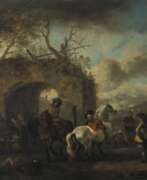 Landscape painting. PHILIPS WOUWERMAN (HAARLEM 1619-1668)