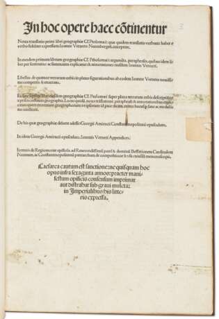 Shakespeare, William. Nova translatio primi [et septimi] libri Geographiae Cl. Ptolomaei - Foto 2