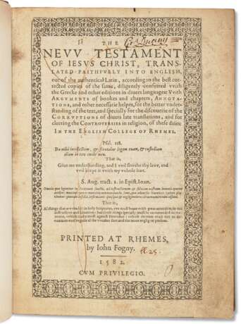 Shakespeare, William. Douai-Rheims Bible - фото 1