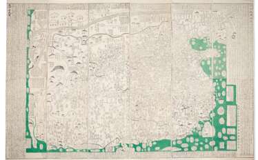 Large woodblock map of China