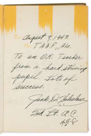 Shakespeare, William. Tuskegee Airmen souvenir book, extensively inscribed - фото 3