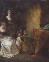 Late 18th Century Domestic Scene Late 18th Century Domestic Scene