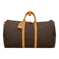 LOUIS VUITTON VINTAGE Weekender "KEEPALL 55 BAND."