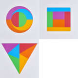 Max Bill. Kreis, Quadrat, Dreieck (Triptychon) - photo 1