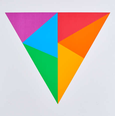 Max Bill. Kreis, Quadrat, Dreieck (Triptychon) - photo 6