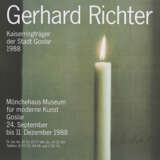 Gerhard Richter. Plakat Kerze I - Foto 1
