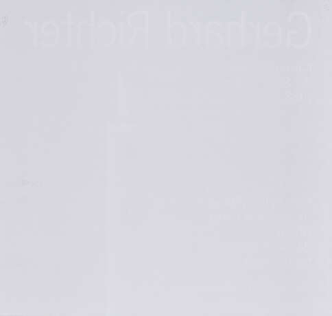 Gerhard Richter. Plakat Kerze I - photo 2