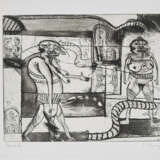 Franz Ringel. Mixed Lot of 2 Etchings - фото 4