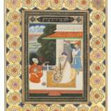 GURU NANAK (1469-1529) IN A MARBLE PAVILION - photo 1