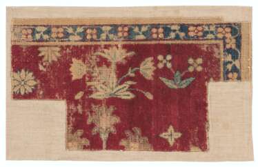 A MUGHAL CARPET FRAGMENT