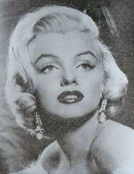 Young, Russell (1959 York). Marilyn Goddess (flat silver + black)