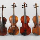 Vier Violinen im Etui - Foto 1