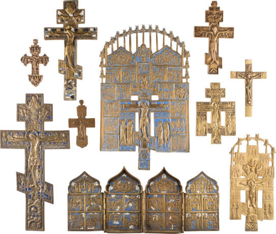 NINE CRUCIFIXES AND A QUADRIPTYCH - photo 1