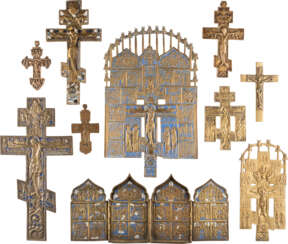 NINE CRUCIFIXES AND A QUADRIPTYCH