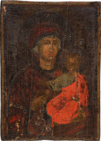 AN ICON SHOWING THE HODIGITRIA MOTHER OF GOD - Foto 1