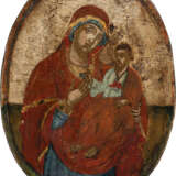 A SMALL ICON SHOWING THE HODIGITRIA MOTHER OF GOD - фото 1