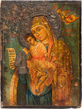 AN ICON SHOWING THE MOTHER OF GOD OF KYKKOS - photo 1