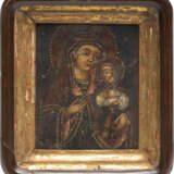 A SMALL ICON SHOWING THE HODIGITRIA MOTHER OF GOD WITHIN KYOT - фото 1