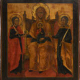 A LARGE ICON SHOWING THE MOTHER OF GOD OF THE KIEV CAVES (PECHERSKAYA) - фото 1