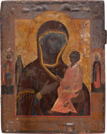 AN ICON SHOWING THE TIKHVINSKAYA MOTHER OF GOD - photo 1