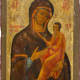 A LARGE ICON SHOWING THE TIKHVINSKAYA MOTHER OF GOD - photo 1