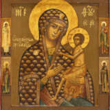 AN ICON SHOWING THE 'O ALL-HYMNED MOTHER' (O VSEPYETAYA MATI) - фото 1