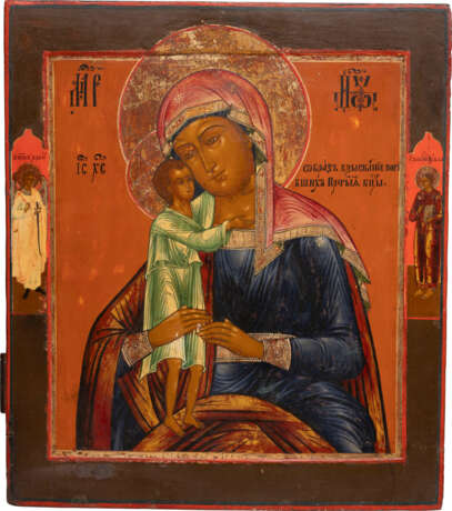 A LARGE ICON SHOWING THE MOTHER OF GOD 'FINDING OF THE LOST' - фото 1