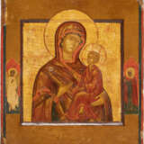 A SMALL ICON SHOWING THE TIKHVINSKAYA MOTHER OF GOD - фото 1