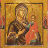 AN ICON SHOWING THE SMOLENSKAYA MOTHER OF GOD - фото 1