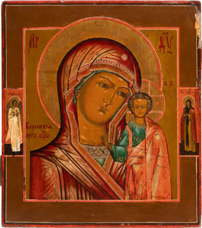 AN ICON SHOWING THE KAZANSKAYA MOTHER OF GOD - photo 1