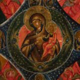 A FINE ICON SHOWING THE MOTHER OF GOD 'OF THE UNBURNT BUSH' - фото 2