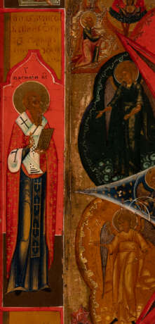 A FINE ICON SHOWING THE MOTHER OF GOD 'OF THE UNBURNT BUSH' - фото 4