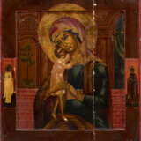 A LARGE ICON SHOWING THE MOTHER OF GOD 'SEEKING OF THE LOST' - Foto 1
