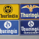 Vier Emailschilder Thuringia - photo 1