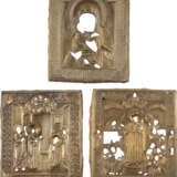 THREE OKLADS: IMAGES OF THE MOTHER OF GOD - photo 1