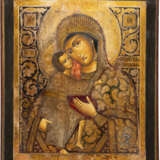 A LARGE ICON SHOWING THE TIKHVINSKAYA MOTHER OF GOD - фото 1
