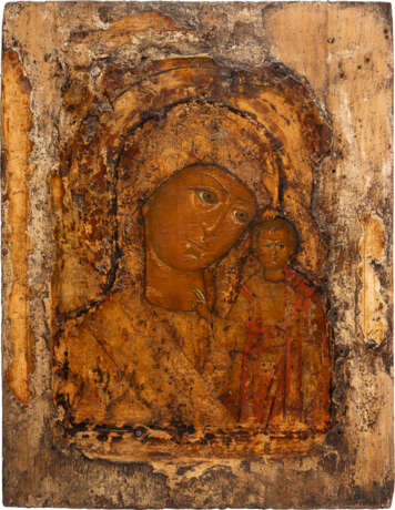 AN ICON SHOWING THE KAZANSKAYA MOTHER OF GOD - Foto 1