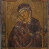 TWO ICONS: THE FEODOROVSKAYA MOTHER OF GOD AND A FEAST DAY ICON - Foto 3