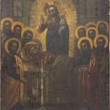 TWO ICONS SHOWING THE MOTHER OF GOD 'JOY TO ALL WHO GRIEVE' AND THE DORMITION OF THE MOTHER OF GOD - фото 3