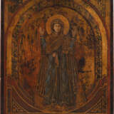 AN ICON SHOWING THE MOTHER OF GOD 'UNBREAKABLE WALL' - photo 1