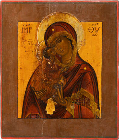 AN ICON SHOWING THE DONSKAYA MOTHER OF GOD - photo 1