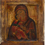 AN ICON SHOWING THE VLADIMIRSKAYA MOTHER OF GOD - Foto 1
