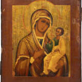 AN ICON SHOWING THE IVERSKAYA MOTHER OF GOD - Foto 1