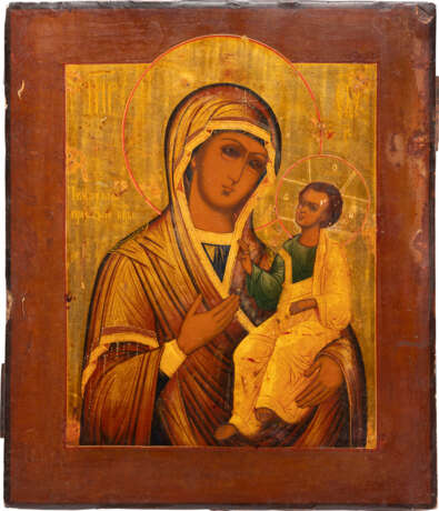 AN ICON SHOWING THE IVERSKAYA MOTHER OF GOD - фото 1