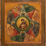 AN ICON SHOWING THE MOTHER OF GOD 'OF THE UNBURNT THORNBUSH' - photo 1