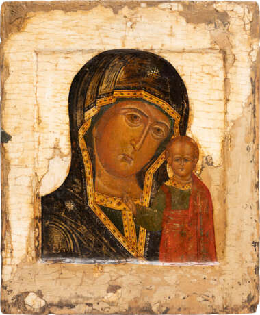 AN ICON SHOWING THE KAZANSKAYA MOTHER OF GOD - photo 1