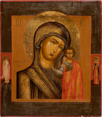 A LARGE ICON SHOWING THE KAZANSKAYA MOTHER OF GOD - фото 1