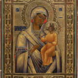 A SMALL ICON SHOWING THE MOLCHENSKAYA MOTHER OF GOD - photo 1